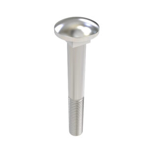 Round Head Square Neck Bolt, 1/2" X 4-1/2"