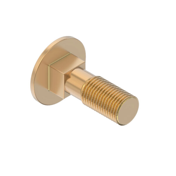 Round Head Square Neck Bolt, M12 X 40