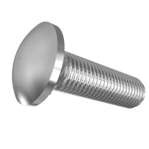 Round Head Square Neck Bolt, M10 X 40