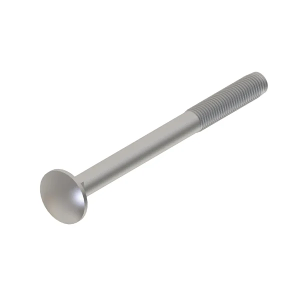 Round Head Square Neck Bolt, M10 X 130