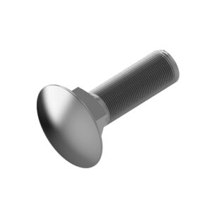 Round Head Square Neck Bolt, M10 X 45
