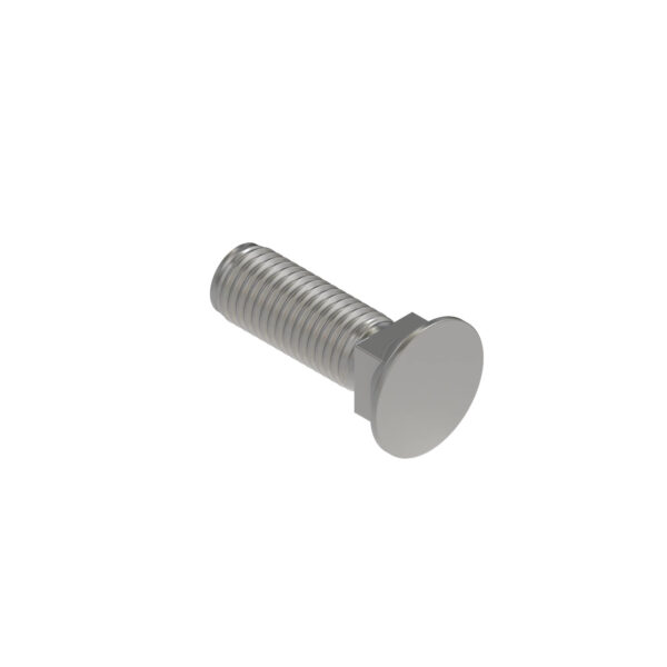 Countersunk Square Neck Bolt, M10 X 35