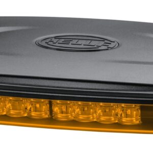 LED-Warning Light - Mini Lightbar - 12/24V - yellow (amber)