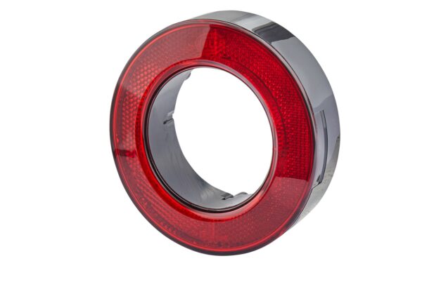 Reflector - Lens Colour: Red - Ring Form - Bolted