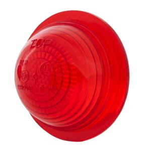 Lens, end outline marker light