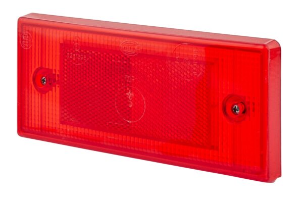 Reflector - Lens Colour: Red - rectangular
