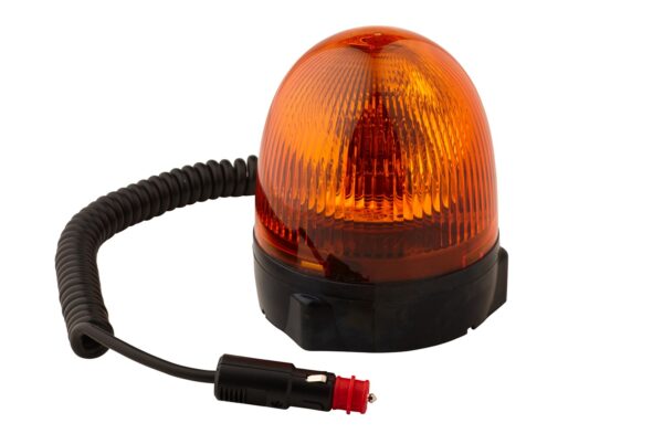 Halogen-Rotating Beacon - Rota Compact - 12V - yellow (amber)