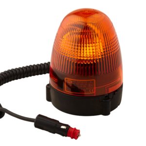 Halogen-Rotating Beacon - KL Rotafix - 12V - yellow (amber)