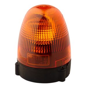 Halogen-Rotating Beacon - KL Rotafix - 12/24V - yellow (amber)