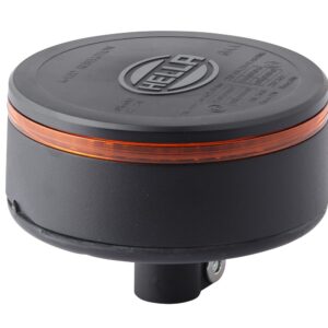 Led-Rotating Beacon - K-Led Rebelution - 12/24V - Yellow (Amber)