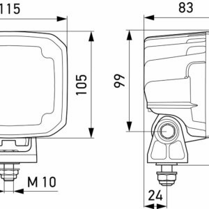 LED-Worklight - Ultra Beam S - 12/24V