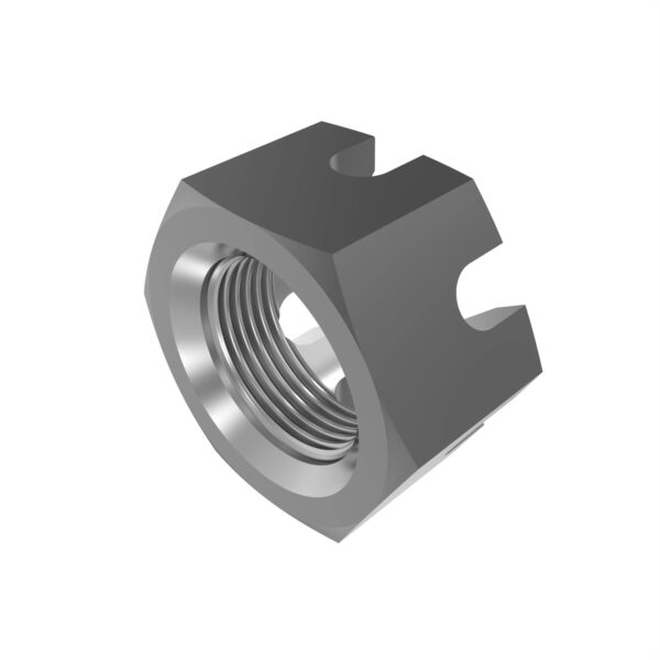 Hexagonal Slotted Nut, 3/4"