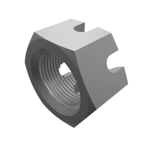 Hexagonal Slotted Nut, 3/4"