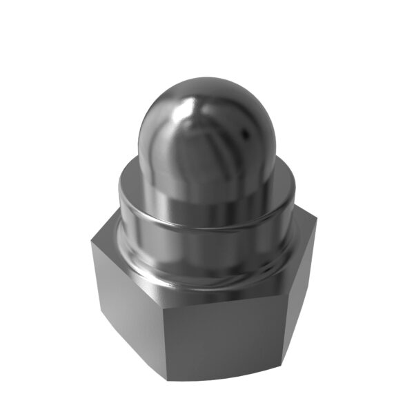 Hexagonal Crown Nut, M6