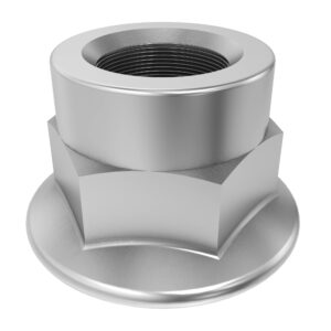 Hexagonal Flange Lock Nut, M6