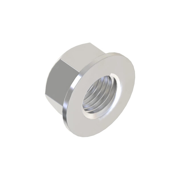 Hexagonal Flange Nut, M8