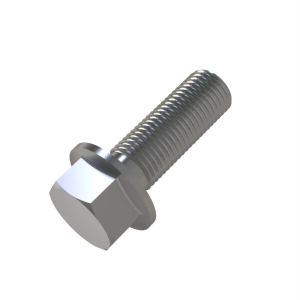 Hexagonal Head Flanged Screw, 5/16" X 1"