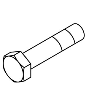 Hexagonal Head Cap Screw, M10 X 45