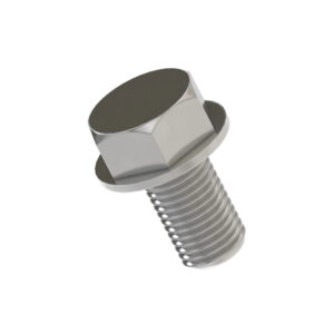 Hexagonal Head Flange Bolt, M6 X 12