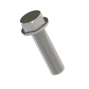 Hexagonal Head Flanged Screw, M12 X 50