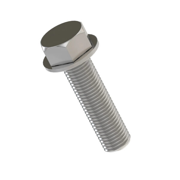 Hexagonal Head Flanged Screw, M12 X 50