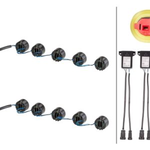 LED-Daytime Running Light Set - LEDayFlex - 12/24V