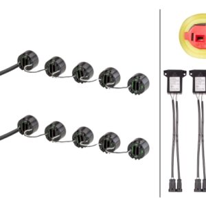LED-Daytime Running Light Set - LEDayFlex - 12/24V