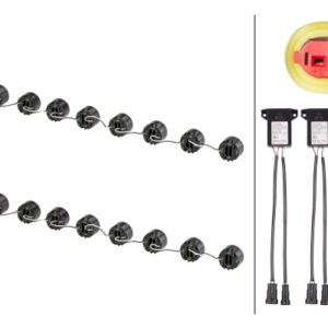 LED-Daytime Running Light Set - LEDayFlex - 12/24V