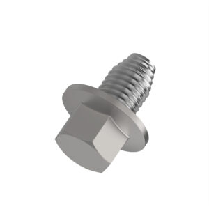 Hexagonal Flange Head Self-Tapping Screw, 1/4" X 1/2"