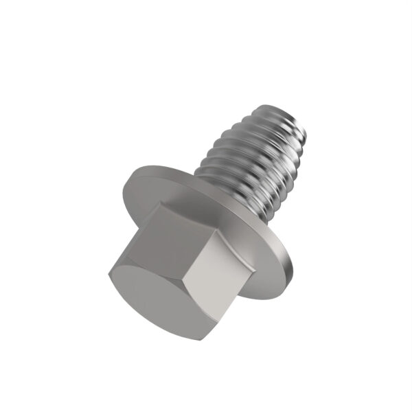 Hexagonal Flange Head Self-Tapping Screw, 1/4" X 1/2"