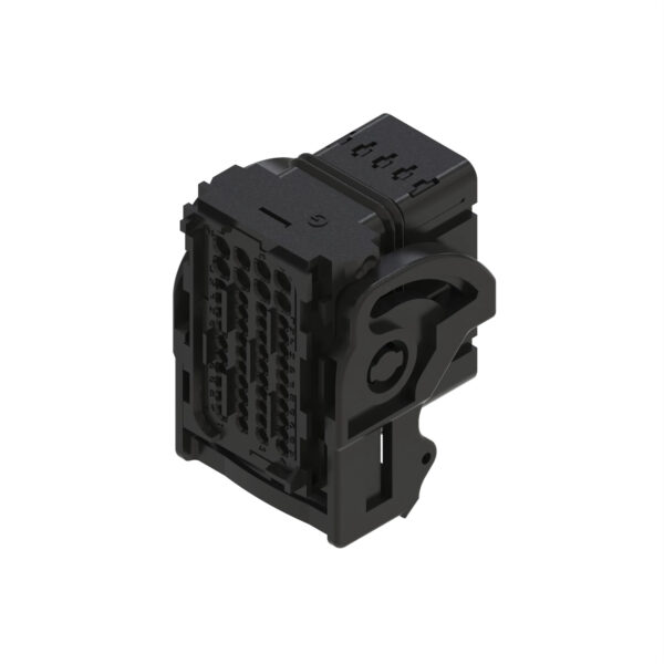 Brown External Electrical Connector Housing, 48 Cavities