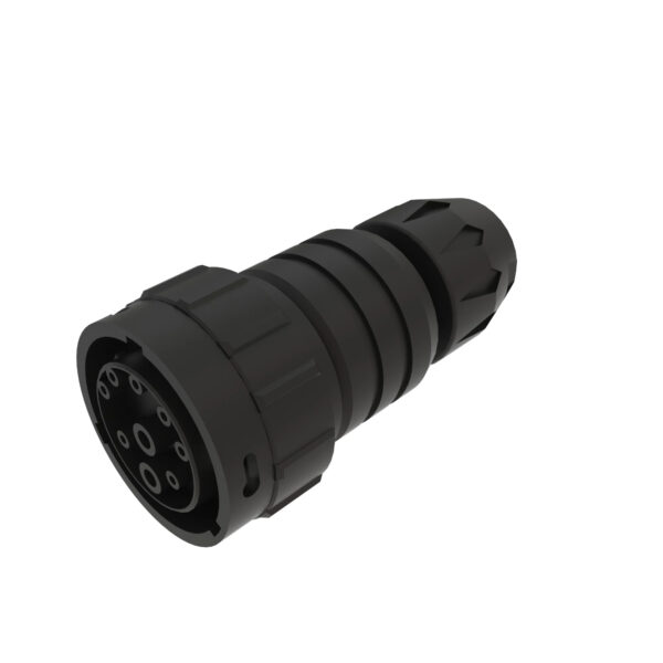Black Internal Electrical Connector Housing, 9 Cavities