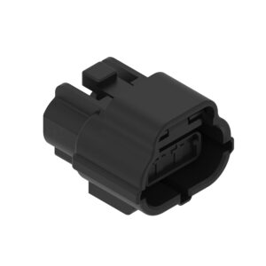 Black Internal Electrical Connector Housing, 3 Cavities