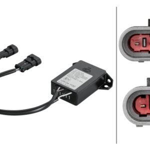 Control Unit, lights - 12/24V - Number of connectors: 2 - AMP