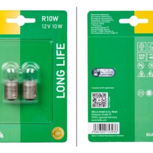 Halogen-Bulb - R10W - Long Life - 12V - 10W