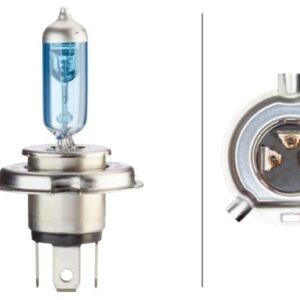 Halogen-Bulb - H4 - White Light - 12V - 60/55W