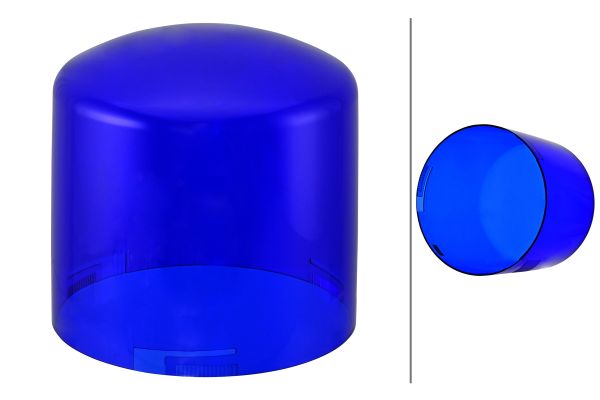 Lens, rotating beacon - Blue