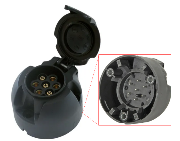 Plastic 7Pin Socket