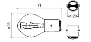 Lemon Bulb 12V