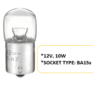 Bulb 12V 10W