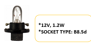 Bulb 12V 1.2W