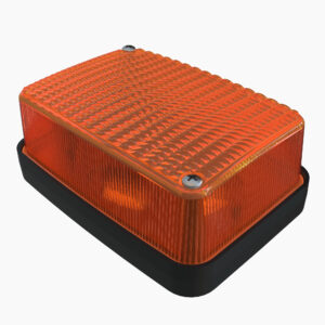 Rectangular Turn Signal Light, 12 Volts