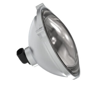 Round Headlight, 12 Volts 37.5 Watts