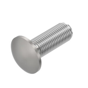 Round Head Square Neck Bolt, M12 X 38