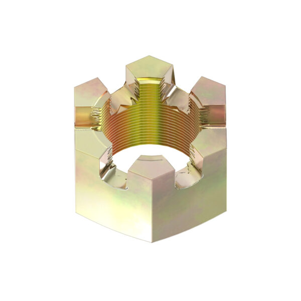 Hexagonal Slotted Nut, M24