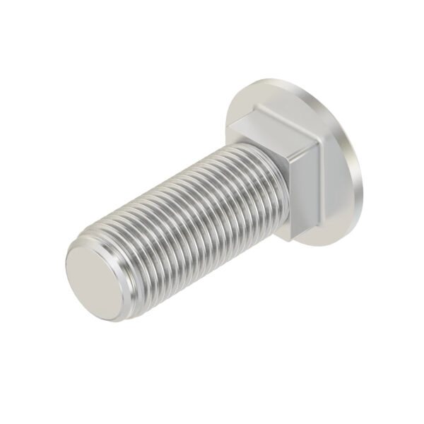 Round Head Square Neck Bolt, M14 X 42