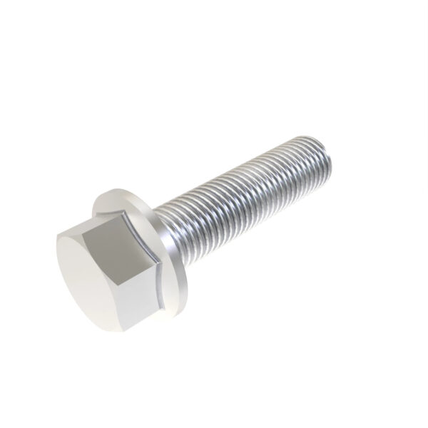Hexagonal Head Flanged Screw, M6 X 23
