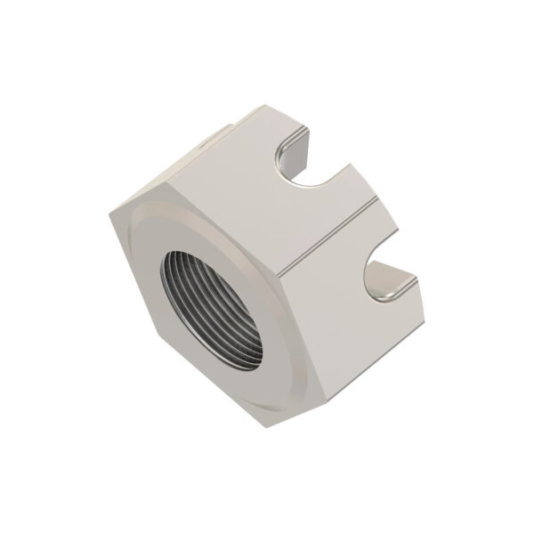 Hexagonal Slotted Nut, 5/8-18