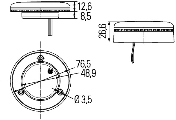 Interior Light - HighPower SpotLED - LED - 5V