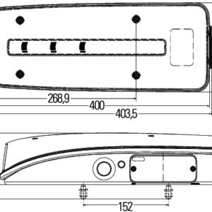 Rearlight - Truck Full LED - LED - 24V